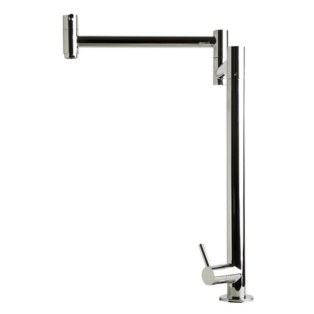 Alfi Brand Polished SS Retractable Pot Filler Faucet AB5018-PSS